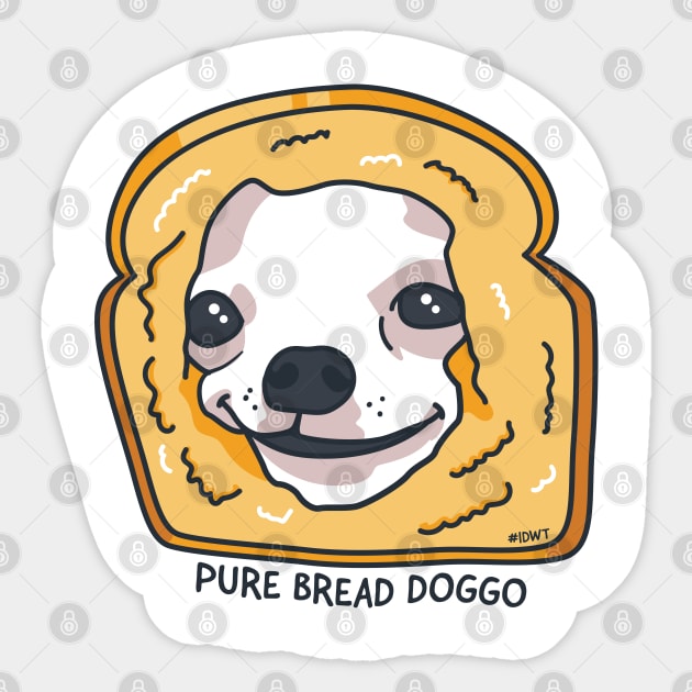 IDWT Breadoggo Sticker by Ria